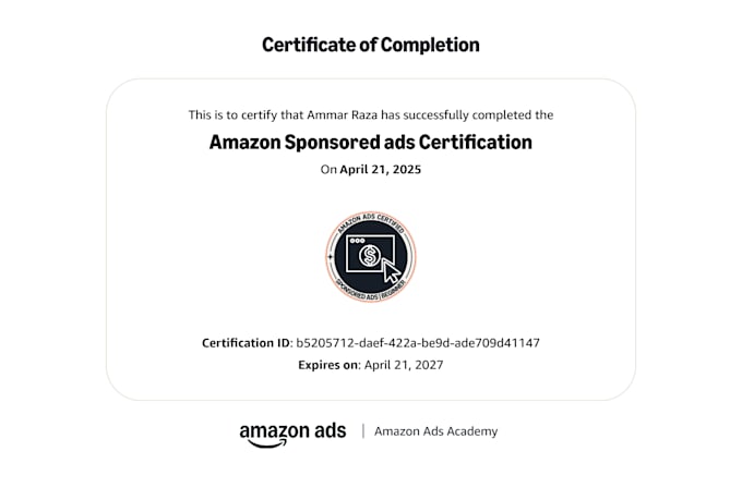 your amazon account manager and setup ppc ads campaigns